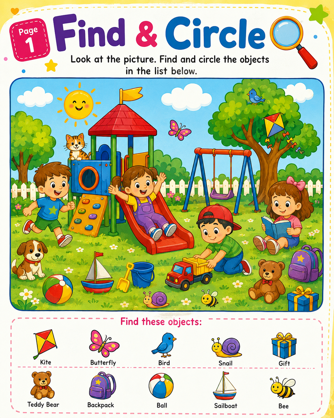 My Big Kids Activity Book: 40 Fun Learning Activities for Ages 4–7