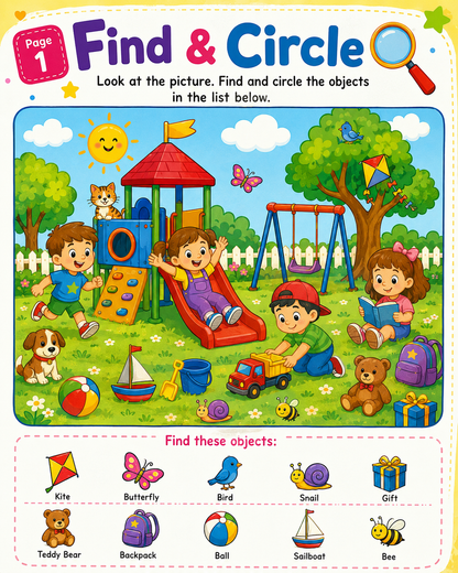 My Big Kids Activity Book: 40 Fun Learning Activities for Ages 4–7