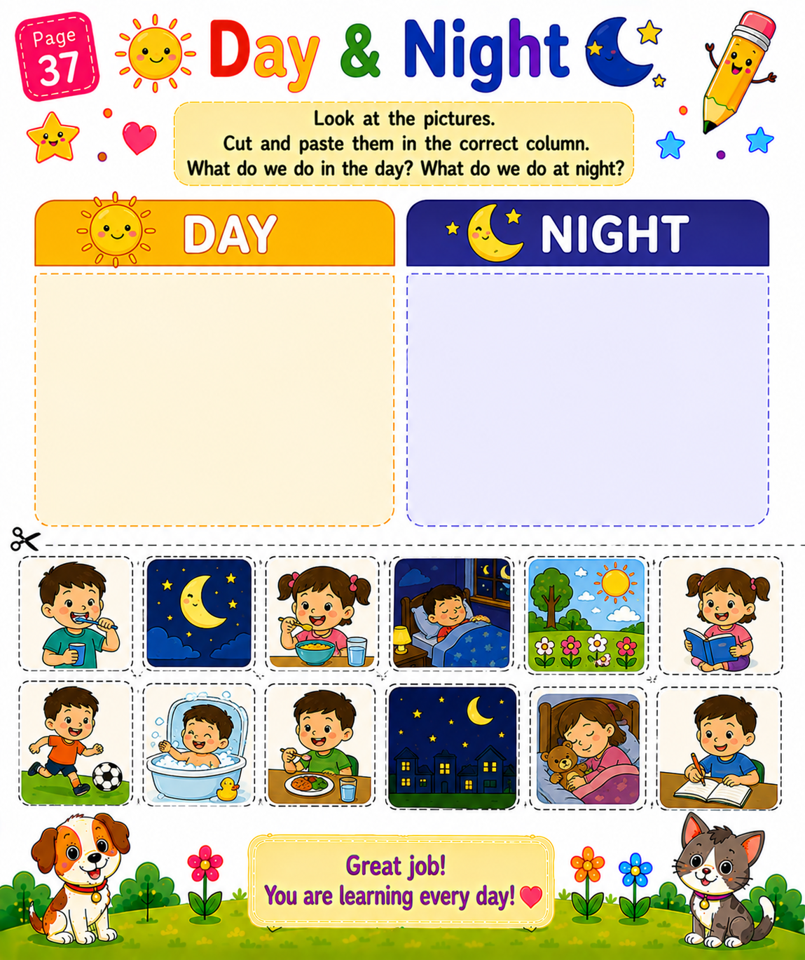 My Big Kids Activity Book: 40 Fun Learning Activities for Ages 4–7