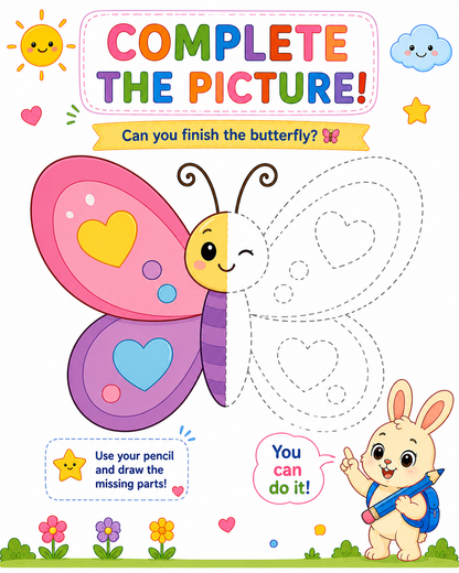 Back to School Activity Book for Kids Ages 3–6